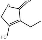 2(5H)-Furanone, 3-ethyl-4-hydroxy-,22621-25-6,结构式