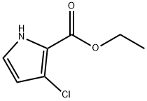 1H-Pyrrole-2-carboxylic acid, 3-chloro-, ethyl ester,226410-17-9,结构式