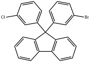 2268821-66-3 9-(3-溴苯基)-9-(3-氯苯基)-9H-芴