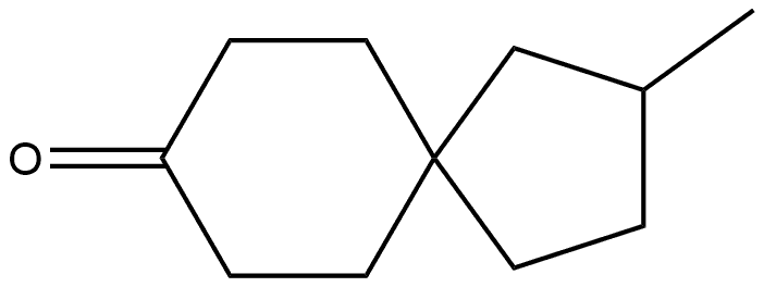 2-Methylspiro[4.5]decan-8-one Struktur