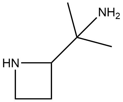 2-(氮杂环丁烷-2-基)-2-丙胺,227030-68-4,结构式
