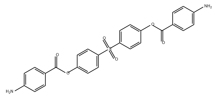 双酚S二酯二胺 结构式