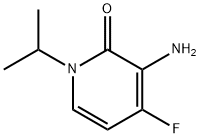 2(1H)-Pyridinone, 3-amino-4-fluoro-1-(1-methylethyl)- Struktur