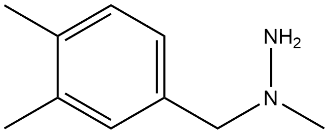 1-(3,4-Dimethylbenzyl)-1-methylhydrazine|1-(3,4-二甲基苄基)-1-甲基肼