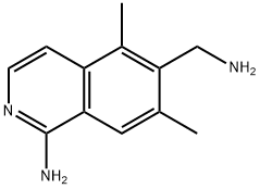 6-Isoquinolinemethanamine, 1-amino-5,7-dimethyl-|6-(氨基甲基)-5,7-二甲基异喹啉-1-胺