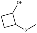 2-(methylsulfanyl)cyclobutan-1-ol, Mixture of diastereomers Structure