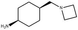 cyclohexanamine,4-(1-azetidinylmethyl)-,cis- Structure