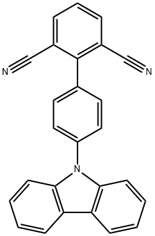 [1,1'-Biphenyl]-2,6-dicarbonitrile, 4'-(9H-carbazol-9-yl)-|4'-(9H-咔唑-9-基)-[1,1'-联苯]-2,6-二腈