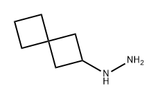 Hydrazine, spiro[3.3]hept-2-yl- Struktur