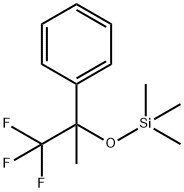 Benzene, [2,2,2-trifluoro-1-methyl-1-[(trimethylsilyl)oxy]ethyl]- Structure