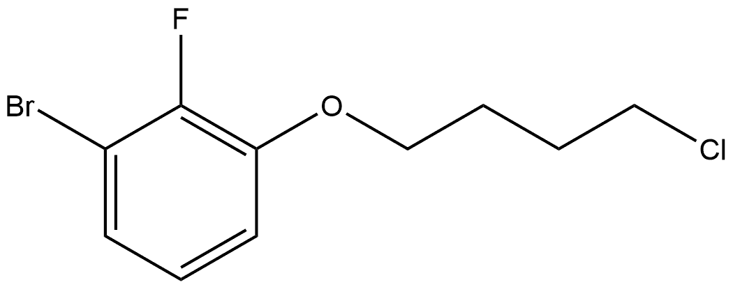 1-Bromo-3-(4-chlorobutoxy)-2-fluorobenzene Structure