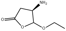 2(3H)-Furanone, 4-amino-5-ethoxydihydro-, (4R)- Struktur