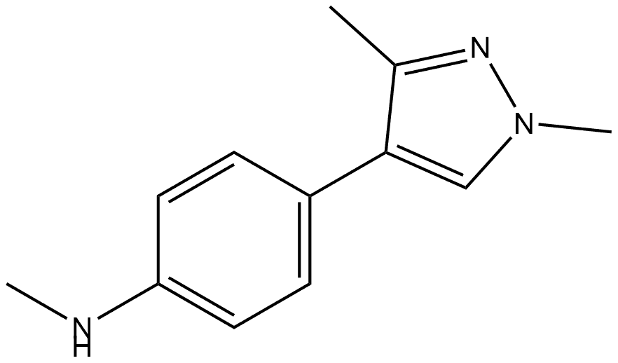 2285784-33-8 4-(1,3-Dimethyl-1H-pyrazol-4-yl)-N-methylbenzenamine