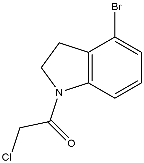2286712-11-4 1-(4-Bromo-2,3-dihydro-1H-indol-1-yl)-2-chloroethanone