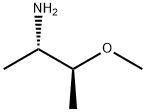 2-Butanamine, 3-methoxy-, (2S,3S)- Struktur