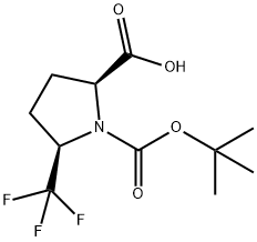 2287246-78-8 (2S,5R)-1-(叔丁氧基羰基)-5-(三氟甲基)吡咯烷-2-羧酸