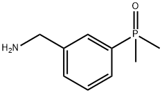 Benzenemethanamine, 3-(dimethylphosphinyl)- Struktur