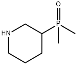 Piperidine, 3-(dimethylphosphinyl)- Struktur