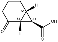(1R,6S,7R)-2-Oxobicyclo[4.1.0]heptane-7-carboxylic acid Structure