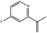4-氟-2-(丙-1-烯-2-基)吡啶, 2287761-54-8, 结构式