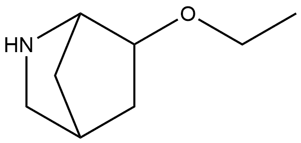 6-ethoxy-2-azabicyclo[2.2.1]heptane Structure