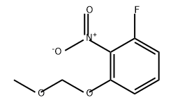 Benzene, 1-fluoro-3-(methoxymethoxy)-2-nitro- Struktur