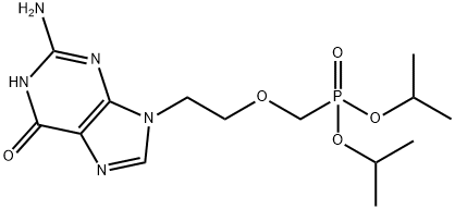 228874-25-7 Phosphonic acid, P-[[2-(2-amino-1,6-dihydro-6-oxo-9H-purin-9-yl)ethoxy]methyl]-, bis(1-methylethyl) ester