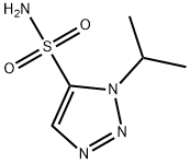 1-异丙基-1H-1,2,3-三唑-5-磺酰胺 结构式