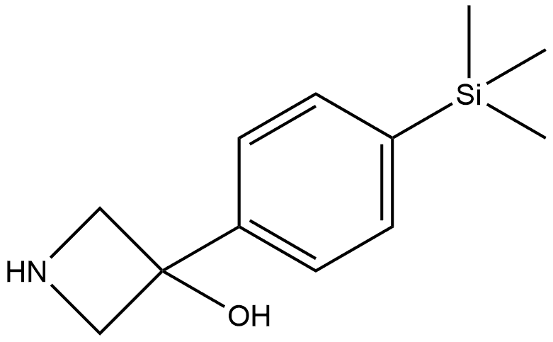 2289078-40-4 3-[4-(Trimethylsilyl)phenyl]-3-azetidinol