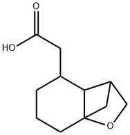 2H-3,7a-Methanobenzofuran-4-acetic acid, hexahydro-,2290083-69-9,结构式