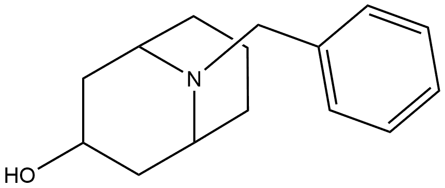 9-Azabicyclo[3.3.1]nonan-3-ol, 9-(phenylmethyl)-, 9-exo-