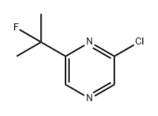 2-氯-6-(2-氟丙烷-2-基)吡嗪,2293100-10-2,结构式