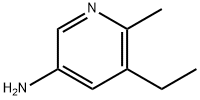 5-乙基-6-甲基吡啶-3-胺 结构式