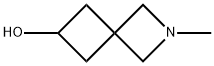 2-Azaspiro[3.3]heptan-6-ol, 2-methyl- 化学構造式