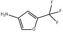 3-Furanamine, 5-(trifluoromethyl)- Structure