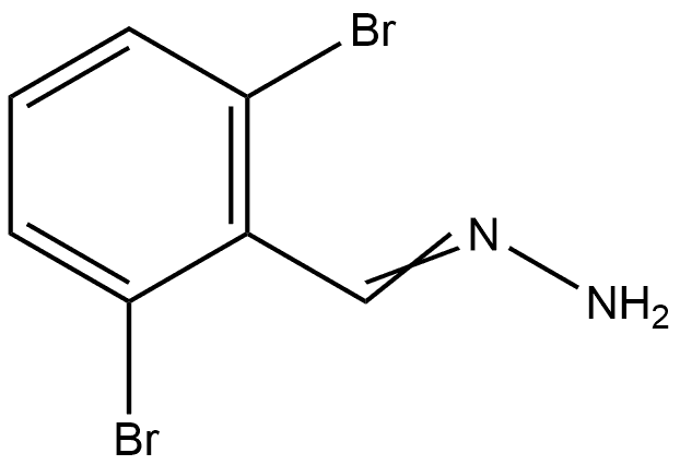 2,6-Dibromobenzaldehyde hydrazone Structure
