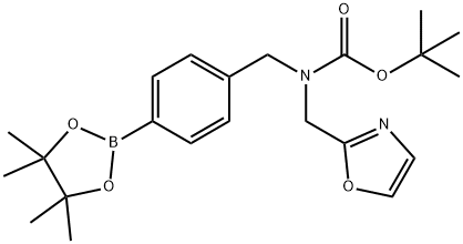 2304634-28-2 (恶唑-2-基甲基)(4-(4,4,5,5-四甲基-1,3,2-二氧硼杂环戊烷-2-基)苄基)氨基甲酸叔丁酯