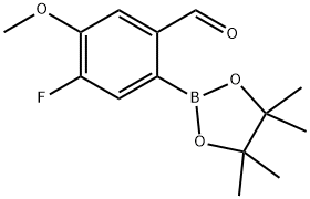 CID 138110459|4-氟-5-甲氧基-2-(4,4,5,5-四甲基-1,3,2-二氧硼烷-2-基)苯甲醛