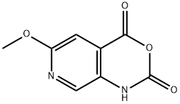 2H-Pyrido[3,4-d][1,3]oxazine-2,4(1H)-dione, 6-methoxy- Structure