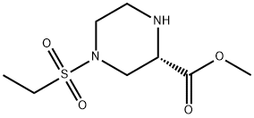 methyl (2S)-4-ethylsulfonylpiperazine-2-carboxylate - 95%|