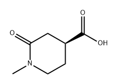(S)-1-甲基-2-氧代哌啶-4-羧酸,2306249-79-4,结构式