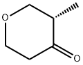 4H-Pyran-4-one, tetrahydro-3-methyl-, (3S)- Struktur