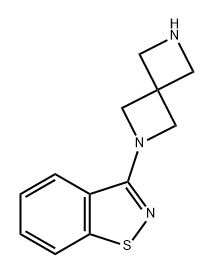 2,6-Diazaspiro[3.3]heptane, 2-(1,2-benzisothiazol-3-yl)-|