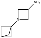 1-{bicyclo[1.1.1]pentan-1-yl}azetidin-3-amine 结构式