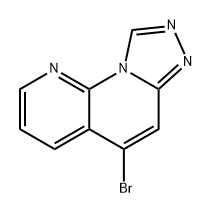 [1,2,4]Triazolo[4,3-a][1,8]naphthyridine, 5-bromo- Struktur