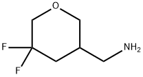 2H-Pyran-3-methanamine, 5,5-difluorotetrahydro-,2306276-60-6,结构式