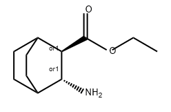 Bicyclo[2.2.2]octane-2-carboxylic acid, 3-amino-, ethyl ester, (2R,3R)-rel-,2308868-12-2,结构式