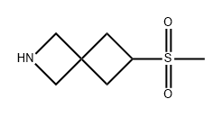 6-(甲磺酰基)-2-氮杂螺[3.3]庚烷, 2309447-69-4, 结构式