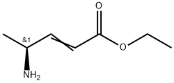 Ethyl (4S)-4-amino-2-pentenoate Structure