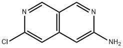 2,7-Naphthyridin-3-amine, 6-chloro- Structure